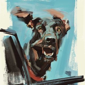 Dog - Digital Illustration