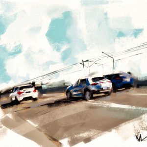 Freeway - Digital Illustration